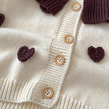 將圖片載入圖庫檢視器 86142SE-秋季韓版荷葉矮新針織外套&針織吊帶包屁