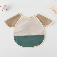 Load image into Gallery viewer, 111902AC-Danish children's flying sleeve wings PU waterproof and anti-dirty bib