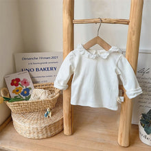 Load image into Gallery viewer, 2401424LS- Spring denim overalls + inner wear two-piece set