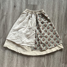 將圖片載入圖庫檢視器 D83505PCW-冬季韓版夾棉拼接外套&裙子