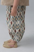 Load image into Gallery viewer, BB2415PA-Spring and summer girls diamond check pleated three-quarter bloomers