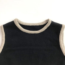 Load image into Gallery viewer, 23B41SE-Spring and Autumn Striped Vest