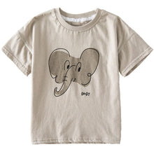 Load image into Gallery viewer, 21381SE-Korean summer cartoon print children's short-sleeved T-shirt