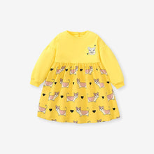 Load image into Gallery viewer, S1609DS-Little maven autumn cotton European and American cat girl dress