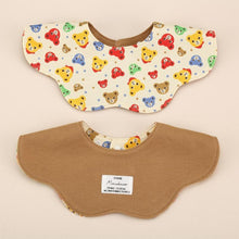 Load image into Gallery viewer, 20501AC-Korean style pure cotton double-sided bib