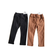 Load image into Gallery viewer, 23171PCW-Autumn and winter Japanese style parent-child wear stretch cotton denim trousers