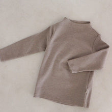 Load image into Gallery viewer, Y7312SE-Autumn baby solid color stand collar cotton long sleeve top
