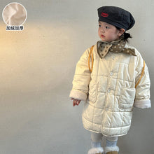 Load image into Gallery viewer, D90977SE-Winter mid-length plus velvet thick warm double pocket cotton jacket