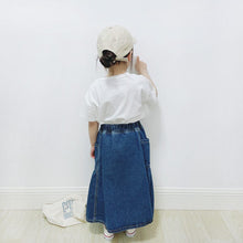 Load image into Gallery viewer, 23015PCW-Japanese long loose forest style large pocket half-length parent-child outfit