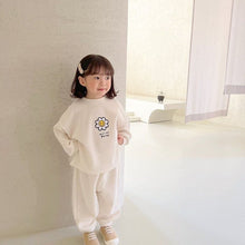 Load image into Gallery viewer, Y8372TG-Sunflower Boys and Girls Casual Sports Suit