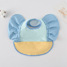 Load image into Gallery viewer, 111902AC-Danish children's flying sleeve wings PU waterproof and anti-dirty bib