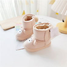 將圖片載入圖庫檢視器 35060AC-卡通加厚保暖兒童魔鬼氈雪靴