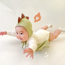 Load image into Gallery viewer, 24030411LS-Korean Spring Fire Dragon Printed Bodysuit + Hat