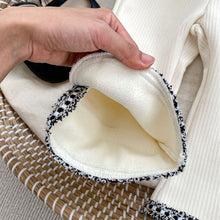 Load image into Gallery viewer, H10006PA-Autumn and winter girls' plus velvet split lace flared trousers