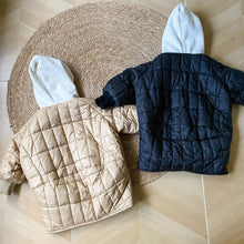 Load image into Gallery viewer, DM240115SE-Winter children's velvet thick warm hooded windbreaker jacket