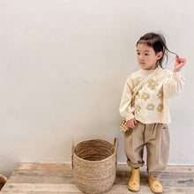 Load image into Gallery viewer, 122078SE-Spring Korean style floral long-sleeved top