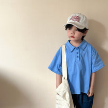 Load image into Gallery viewer, X83676SE-Summer loose polo shirt sports top