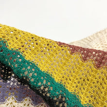 Load image into Gallery viewer, 23B18SE-Summer trendy rainbow knitted hollow sleeveless vest