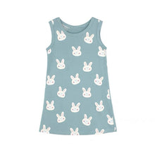 Load image into Gallery viewer, <Taiwan Pavilion> 202339TG-Summer cute short top + full print vest skirt