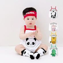 Load image into Gallery viewer, X6575LS-Summer sling cute animal cool series bodysuit