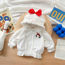 Load image into Gallery viewer, 2402233SE-Summer sweet bow lace ultra-thin breathable sun protection jacket