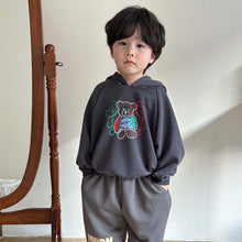 Load image into Gallery viewer, C83930SE-Loose printed children's hooded pullover
