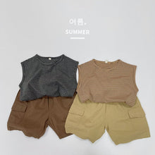 Load image into Gallery viewer, 1209PA-Japanese and Korean summer thin cotton workwear style six-point shorts