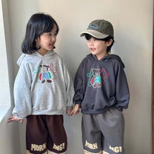 Load image into Gallery viewer, C83930SE-Loose printed children's hooded pullover