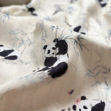 將圖片載入圖庫檢視器 2401319LS-小熊印花中國風可愛寶寶連身衣