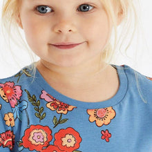 Load image into Gallery viewer, 8905DS-Autumn round neck floral long sleeve dress