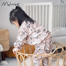 Load image into Gallery viewer, 8608SE-Autumn casual round neck long sleeve bunny top for children