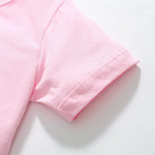 Load image into Gallery viewer, 55062SE-Summer cotton cartoon offset round neck short-sleeved top