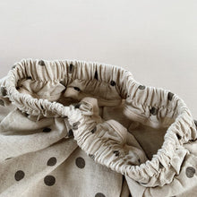 Load image into Gallery viewer, 2127PA-Summer polka dot cotton and linen shorts