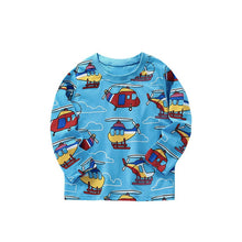 Load image into Gallery viewer, 8530SE-Autumn European and American children's helicopter casual long-sleeved top
