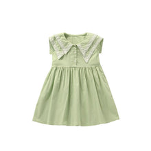 Load image into Gallery viewer, A2416DS- Spring and summer European and American children's stylish sleeveless casual dress