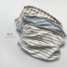 Load image into Gallery viewer, 88086PA- Very good ~ Plaid anti-mosquito pants children's summer thin outer wear long pants boys and girls Korean version all-match trendy children's clothing