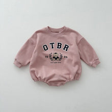 Load image into Gallery viewer, Y9371LS-Autumn baby bear letter print cotton long-sleeved bodysuit