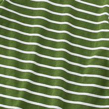 Load image into Gallery viewer, 8573SE-Autumn European and American children's round neck striped long-sleeved bottoming top