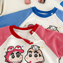 將圖片載入圖庫檢視器 110601LS-秋季男女寶寶棉質柔軟連身衣