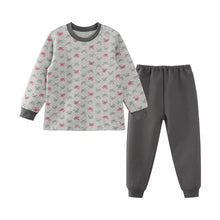 Load image into Gallery viewer, T3C642JG-Autumn and winter children's air cotton Japanese style home clothes suit