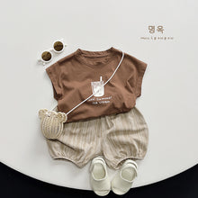 Load image into Gallery viewer, <Taiwan Pavilion> 23095SE-Summer boys and girls sleeveless printed vest