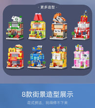 Load image into Gallery viewer, 8537AC-Mini Street View City Commercial Street Building Model Building Block Toy