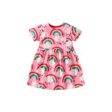 Load image into Gallery viewer, S1522DS-Little maven summer knitted cotton princess dress