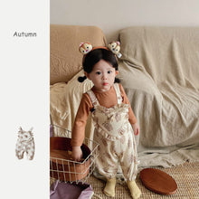 將圖片載入圖庫檢視器 2303229LS-時尚愛心毛線兔背帶連身衣