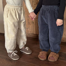 Load image into Gallery viewer, D83535PA-Elastic Thickened Fleece Children's Casual Pants