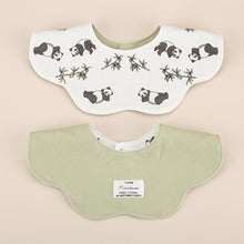 Load image into Gallery viewer, 20501AC-Korean style pure cotton double-sided bib