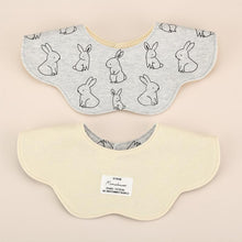 Load image into Gallery viewer, 20501AC-Korean style pure cotton double-sided bib