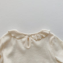Load image into Gallery viewer, <Taiwan Pavilion> 6052SE- Spring and Autumn Korean-style ruffled baby bottoming long-sleeved top