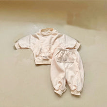 Load image into Gallery viewer, Y8375TG-Baby casual triangle pocket top + big butt pants set