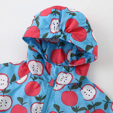 Load image into Gallery viewer, 9012SE-malwee spring and autumn girls hooded windbreaker jacket